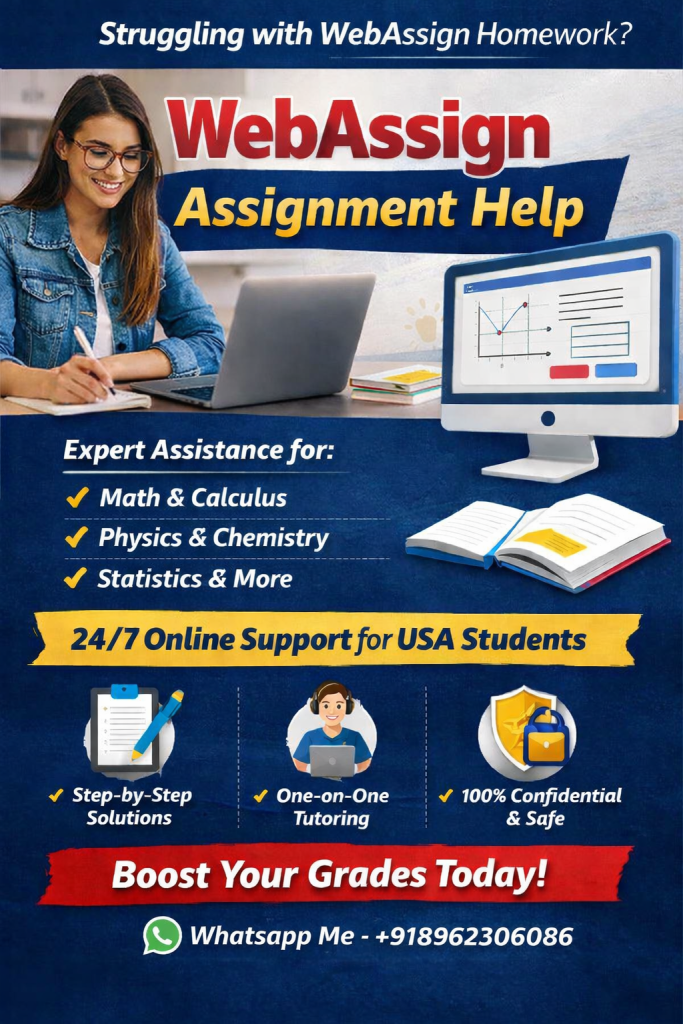 webassign assignment help